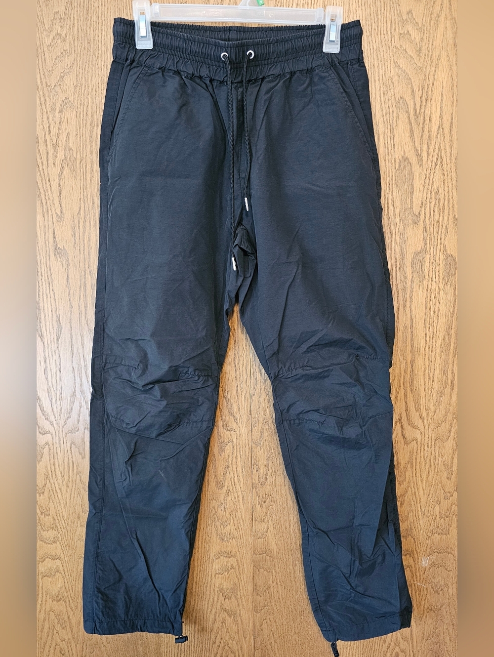 John Elliott Himalayan Drawstring Pants Black | Lightweight Tech Joggers Men’s